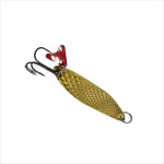 Oscillating fishing lure, Regal Fish, model 8016, 22 grams, golden color